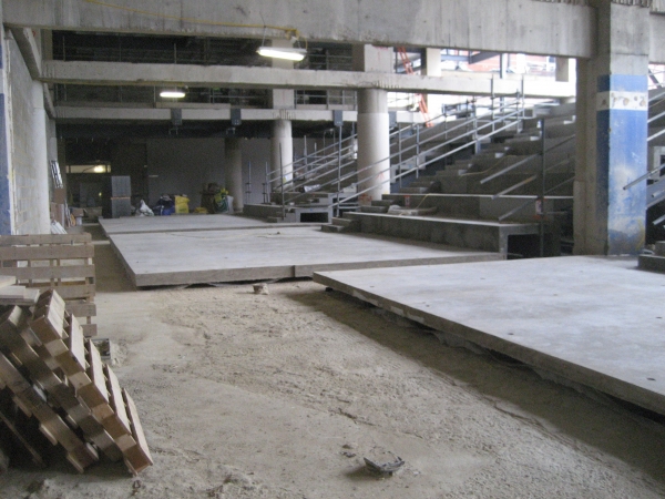 Floors in Jacked Position